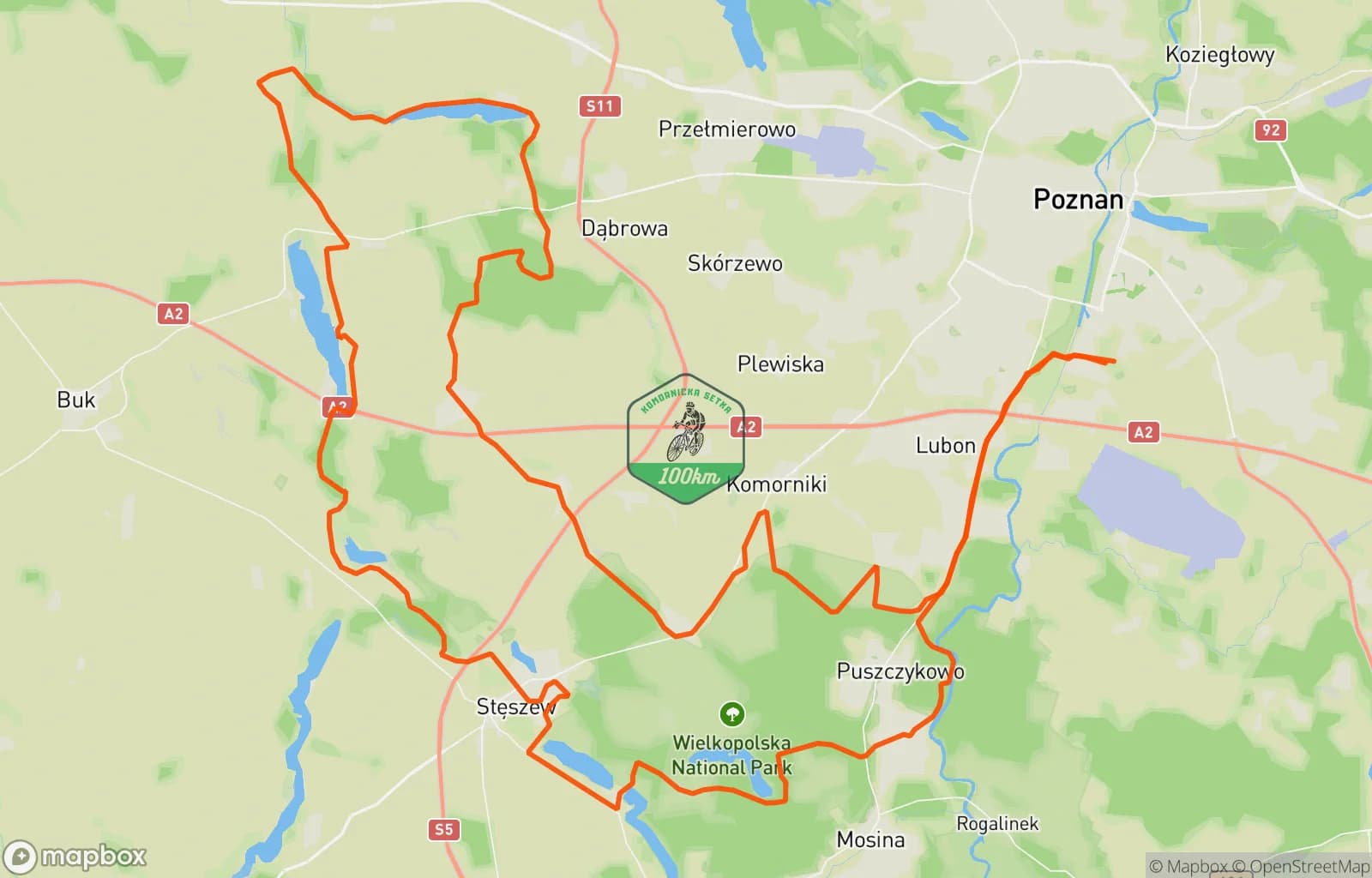 Mapa trasy: Morning Gravel Ride