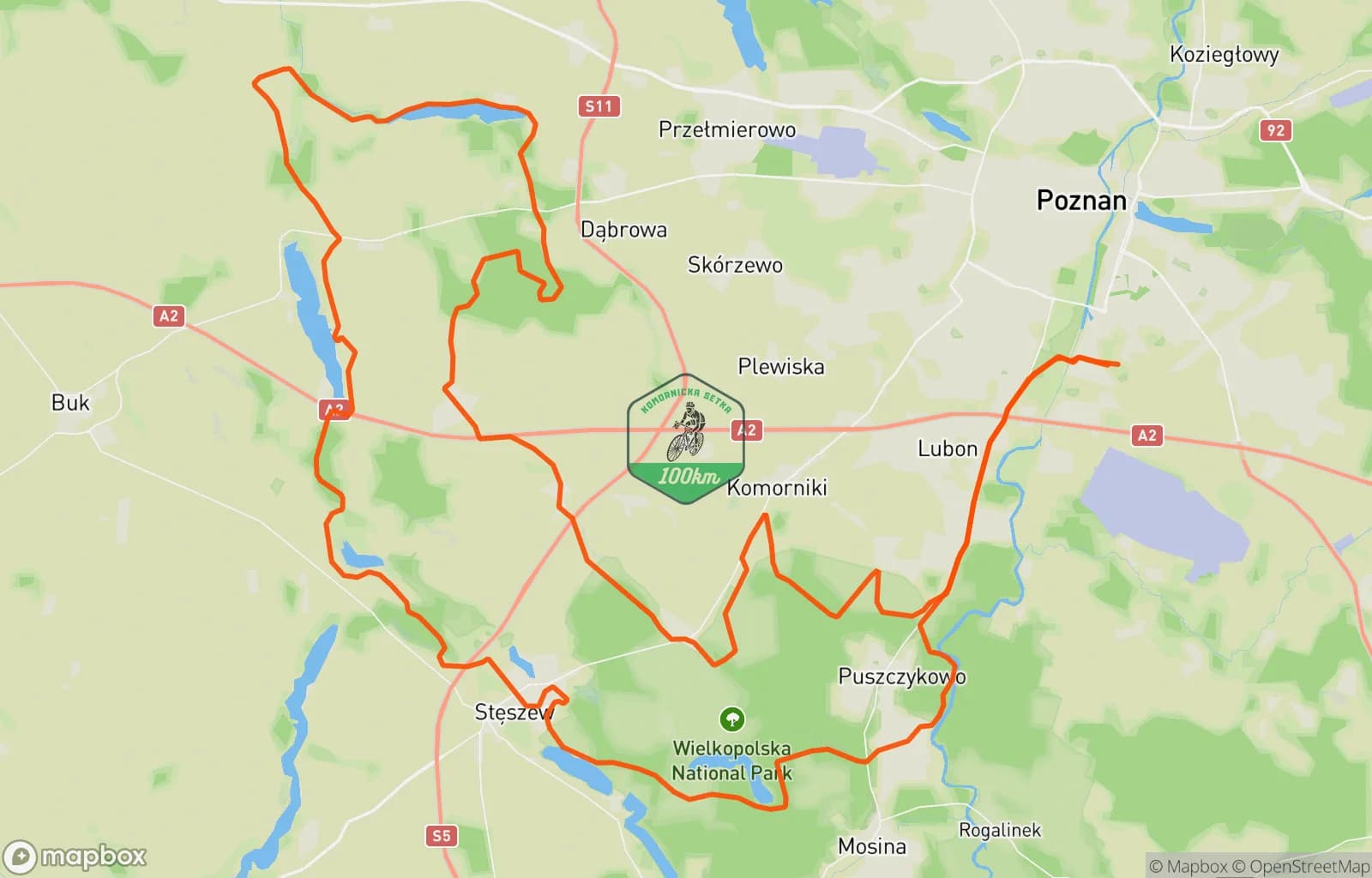 Mapa trasy: Morning Gravel Ride