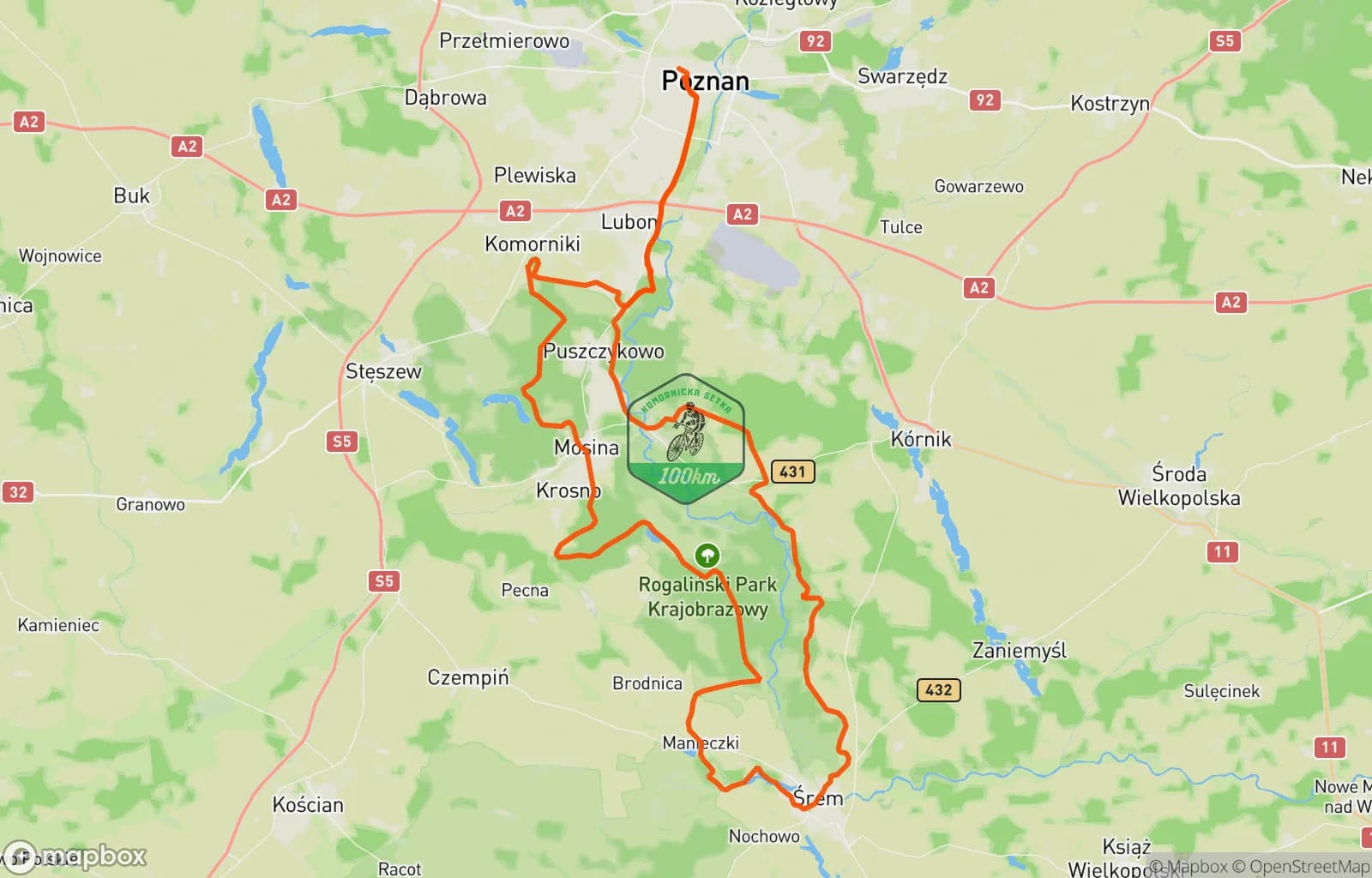Mapa trasy: 2026-05-03Ride