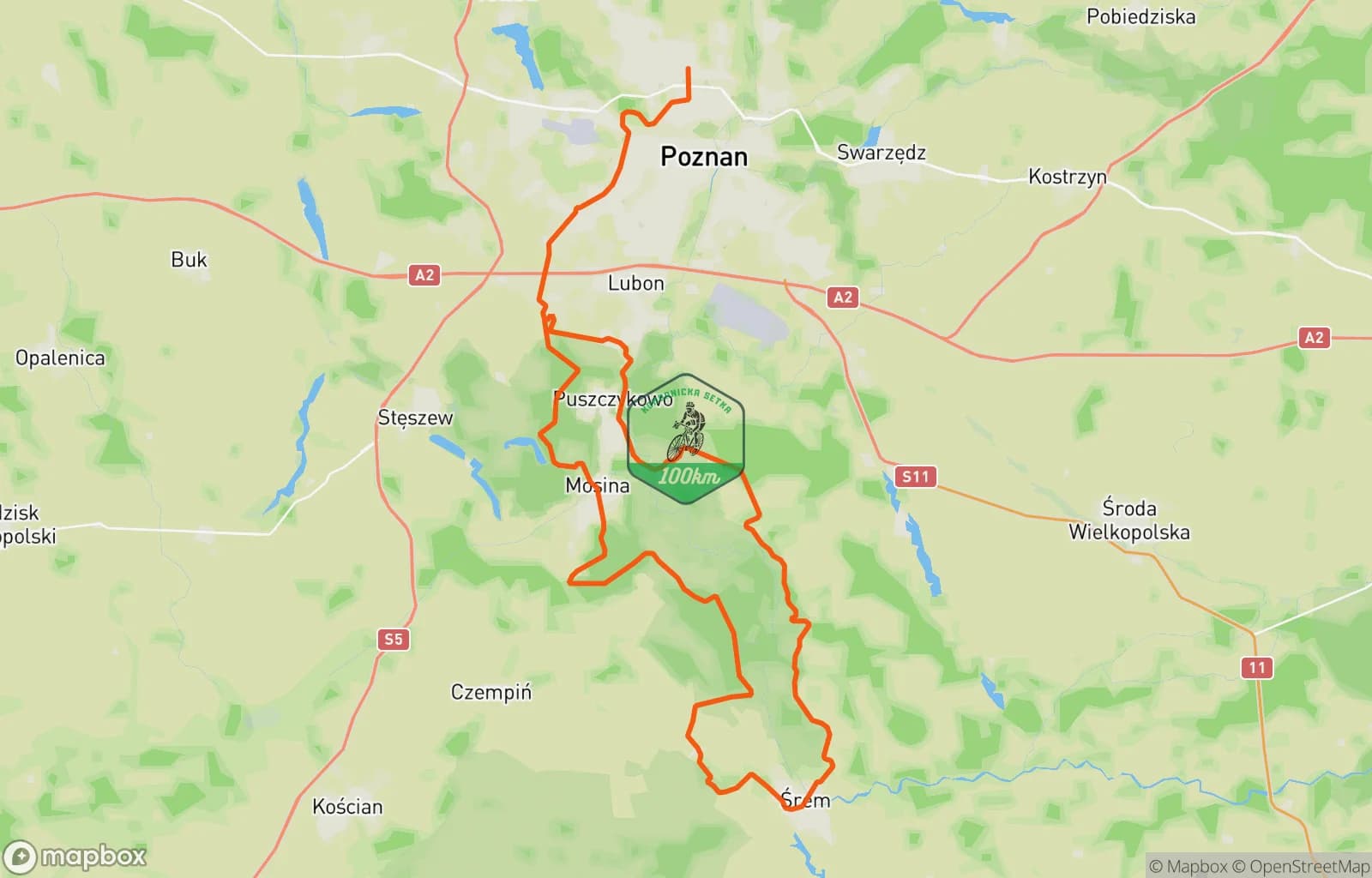 Mapa trasy: Setka, miała być szybka