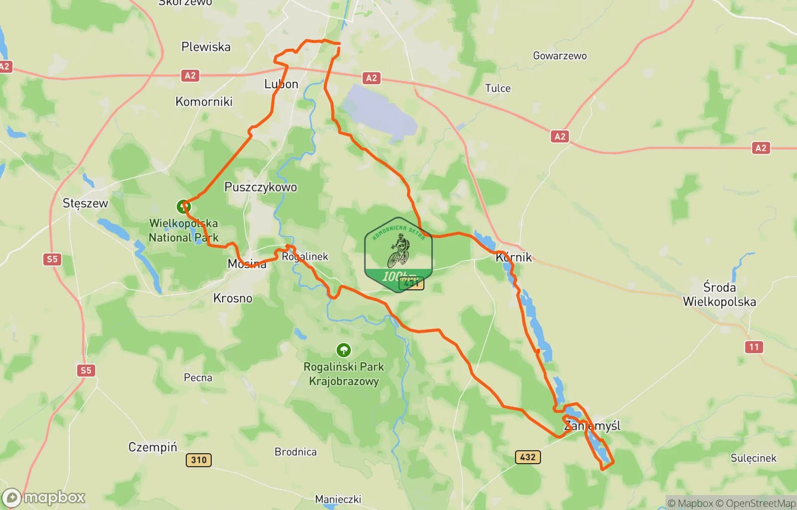 Mapa trasy: Morning Gravel Ride