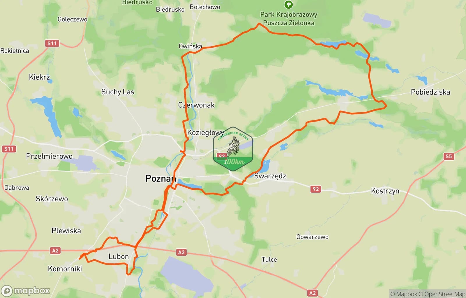 Mapa trasy: Cycling