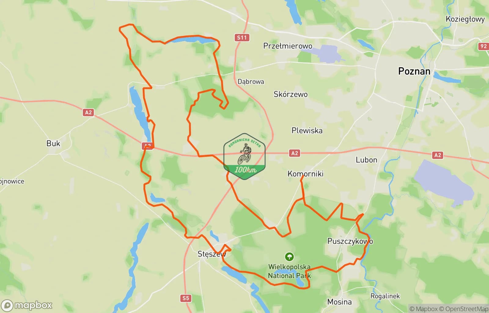 Mapa trasy: Cycling
