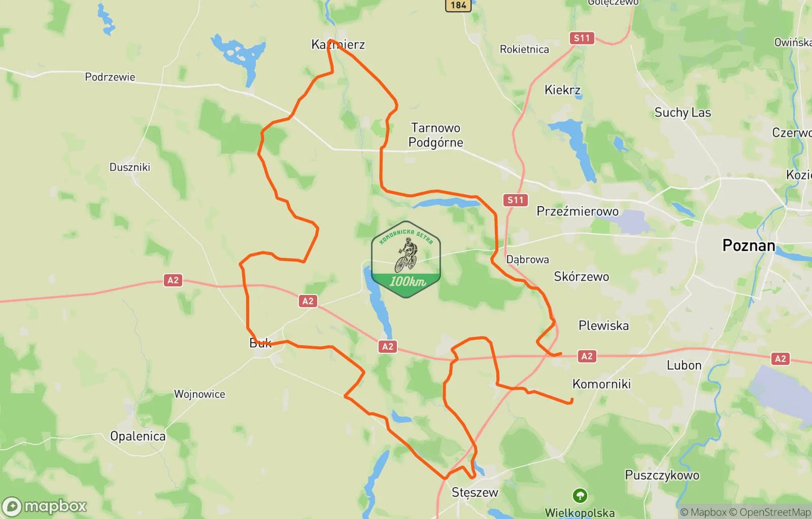 Mapa trasy: Poranna jazda na rowerze