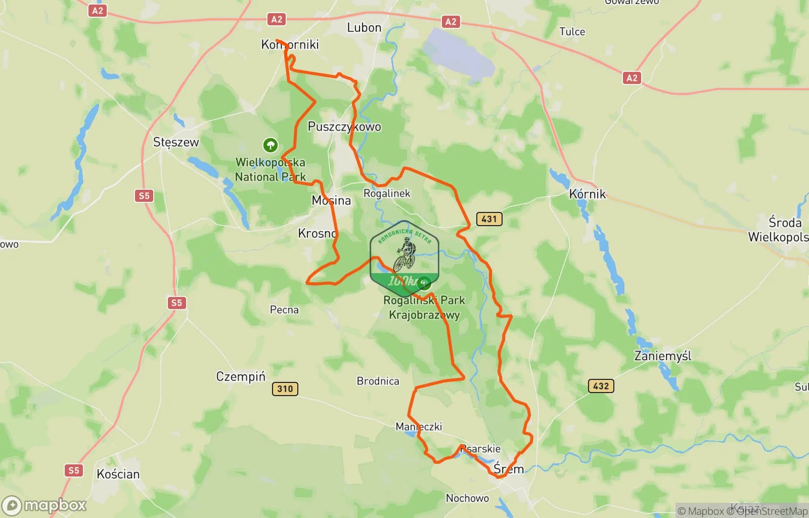 Mapa trasy: komornicka setka bravo / S2E03 rodzinnie