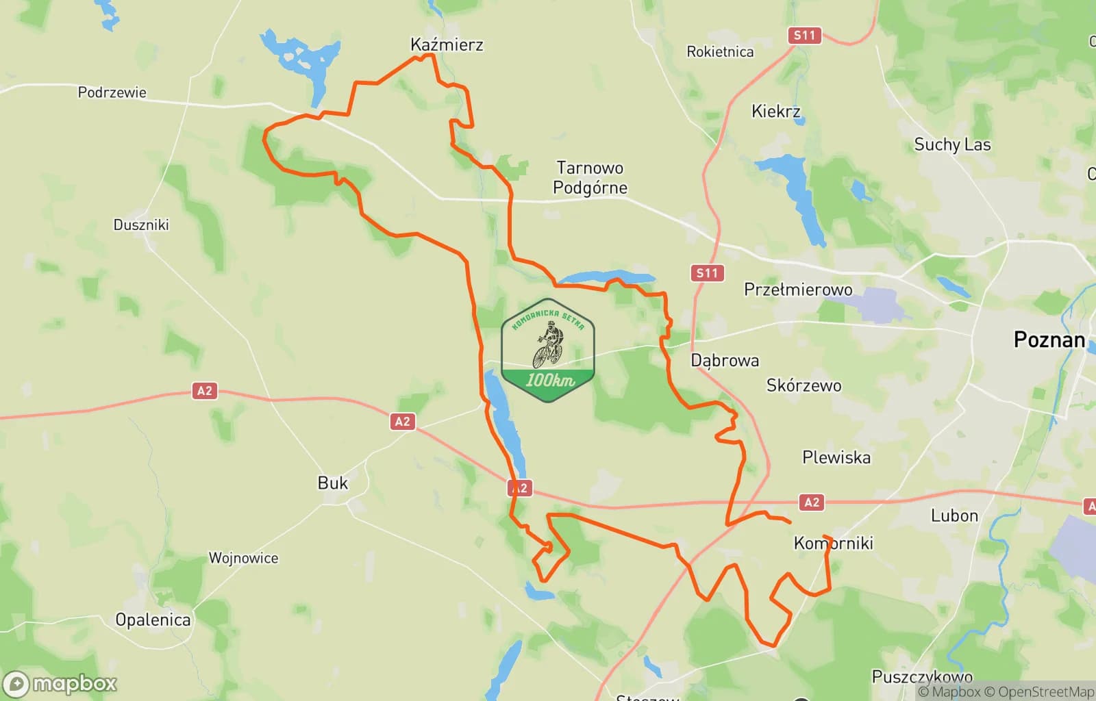 Mapa trasy: komornicka setka charlie / S2E05 rodzinnie